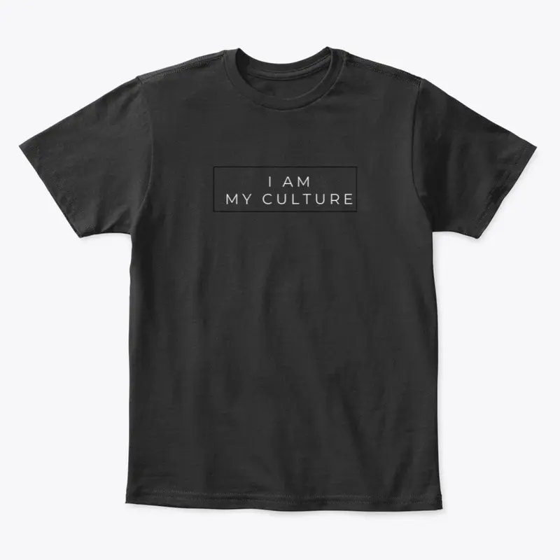 I am my Culture Child Shirt- Black